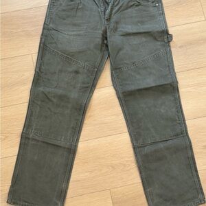 Dark Green Cargo Pants